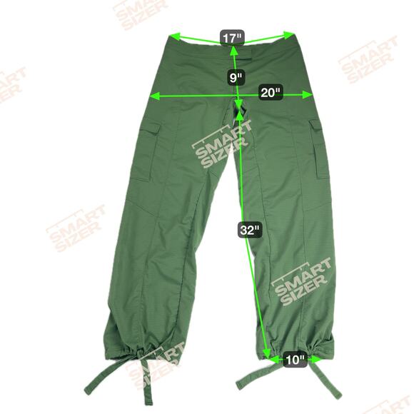 Nike Sphere Dry Athletic Cargo Pants Leaf Green Ankle Ties Size L (12-14) - Picture 6 of 11